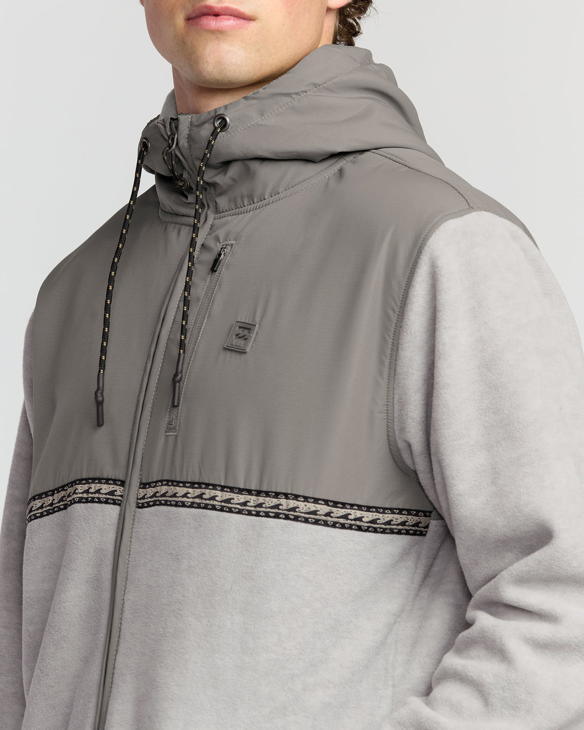 Boundary Lite Zip Sweatshirt - Gray Heather