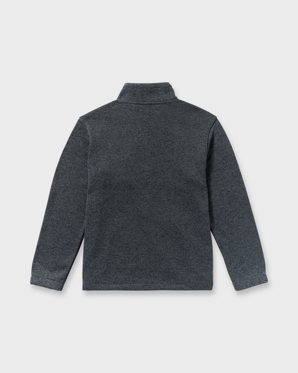 Boundary Mock Neck Zip Sweatshirt - Navy