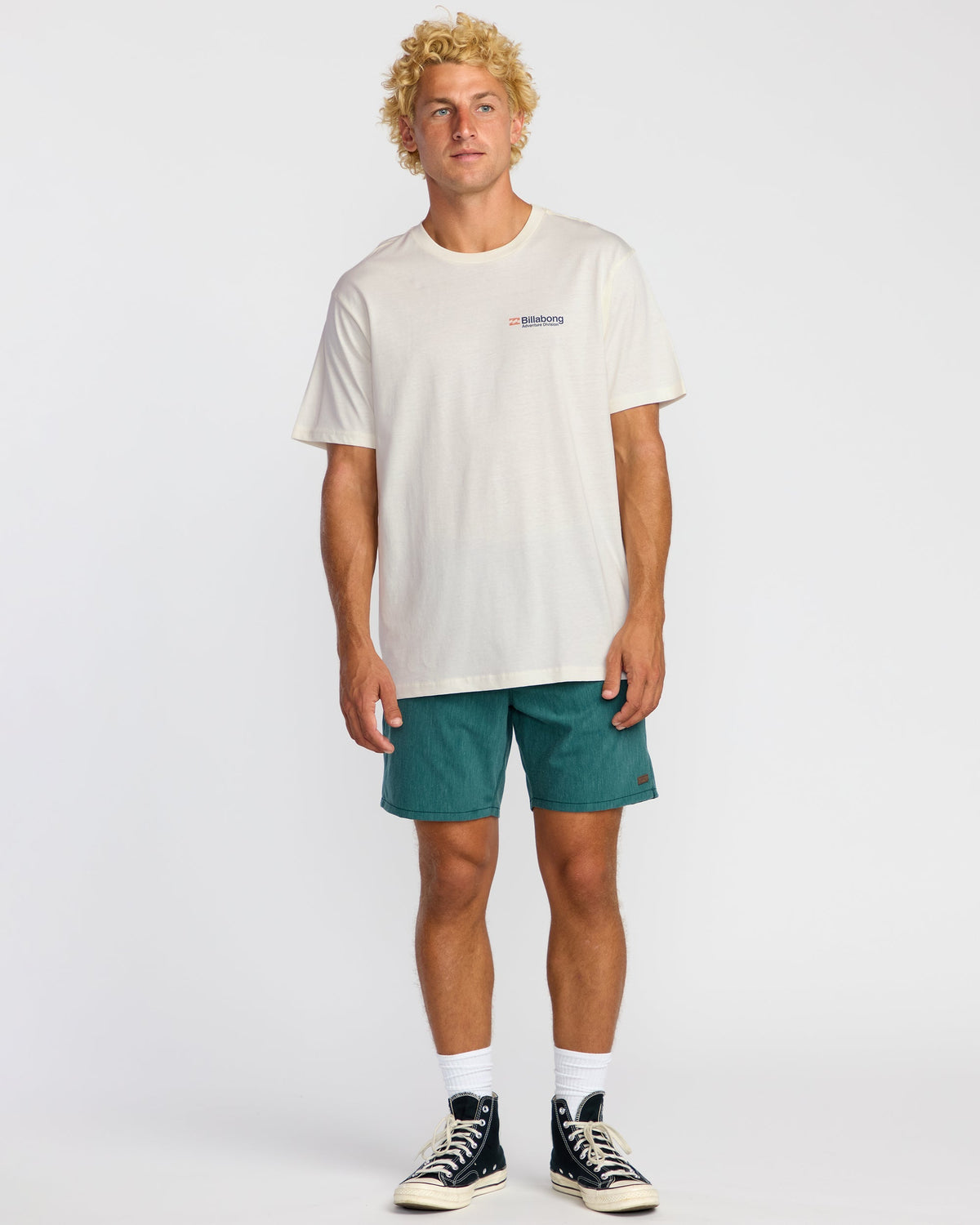 A/Div Abandon Short Sleeve T-Shirt - Off White
