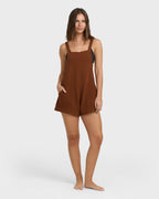 Beach Crush Romper - Cowhide