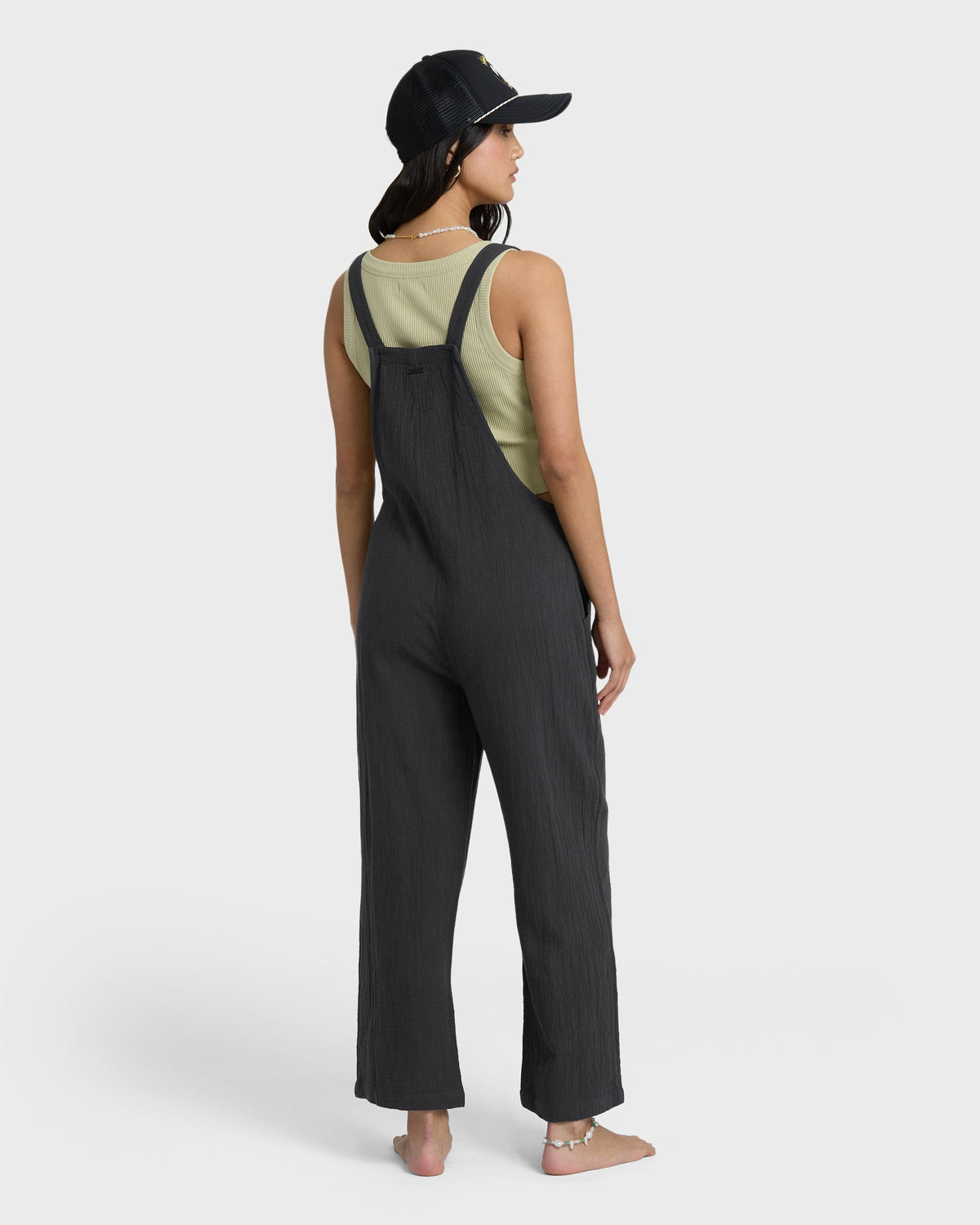 Pacific Time Jumpsuit - Black Sands